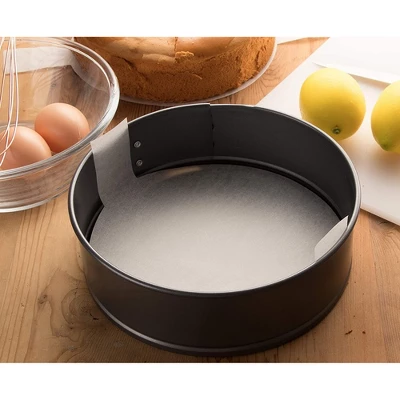 Juvale 100-Pack 9-Inch Round Parchment Paper For Baking With Easy Lift Tabs, Nonstick Cake Pan Baking Cheesecake Liners Precut Circles (White) 1 Juvale 100-Pack 9-Inch Round Parchment Paper For Baking With Easy Lift Tabs, Nonstick Cake Pan Baking Cheesecake Liners Precut Circles (White)