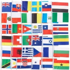 Juvale 72 Pack International World Country Handheld Stick Flag For Party Decor, Parades, Festival, 7.5 X 5.2 In -Juvale GUEST 77d28b60 812d 4dd6 8a68 73a61aec5d01