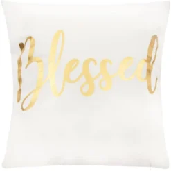 Juvale 4 Pack Decorative Throw & Couch Pillow Covers For Birthday Party Supplies & Decor, White, 18 X 18 In -Juvale GUEST 787dc1d0 e364 4b5b a3a7 18efbfcb3f31