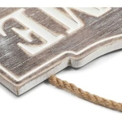 Juvale Rustic Hanging Wooden Welcome Sign For Front Door (17 X 6.75 Inches) -Juvale GUEST 792dae23 321b 4cba 9c9e a7083cbd484e