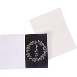 Paper Junkie 48 Pack Bulk Welcome Note Cards With Envelopes For Guests, Employees, Business, Floral Design, Blank Interior 4x6 In 7 Paper Junkie 48 Pack Bulk Welcome Note Cards With Envelopes For Guests, Employees, Business, Floral Design, Blank Interior 4x6 In -Juvale GUEST 793134fd 83fd 4d1c 8c55 6cdb4244d589