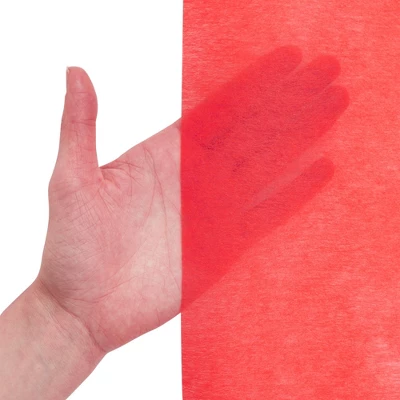 Juvale Red Carpet Runner For Party, 50 Ft Runway Aisle For Wedding, Banquet, Prom Nights, Movie Night Decor, 40gsm, 3 Feet Wide 3 Juvale Red Carpet Runner For Party, 50 Ft Runway Aisle For Wedding, Banquet, Prom Nights, Movie Night Decor, 40gsm, 3 Feet Wide - Image 3