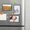 Juvale 15 Pack 4x6 Black Magnetic Picture Frames For Refrigerator With Clear Cover