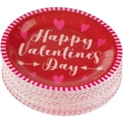 Juvale 80 Pack Happy Valentine's Day Disposable Paper Plates, Party Supplies, 9 In 7 Juvale 80 Pack Happy Valentine's Day Disposable Paper Plates, Party Supplies, 9 In -Juvale GUEST 7c8d580d bcbd 48d1 b8f5 97bc7ce158c3