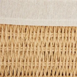 Juvale Juvale 2-Pack Storage Basket With Lids, Wicker Shelf Baskets For Bathroom Organization And Home Décor (2 Sizes) -Juvale GUEST 7d30b204 d79f 435c aedc 16122dcd0f58