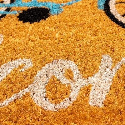 Natural Coir Doormat, Bicycle Welcome Mat (30 X 17 Inches) 4 Natural Coir Doormat, Bicycle Welcome Mat (30 X 17 Inches) - Image 4