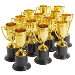 Juvale 24 Pack Mini Trophies, Gold Award Trophies For All Ages, Participation Trophy Cup For Sports, Tournaments, Competitions, 4 In -Juvale GUEST 7de12447 d1bd 4ac7 933d 58b9548502c3