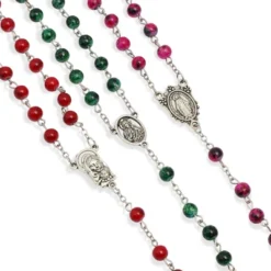 Juvale 12 Pack Rosary Beads, Catholic For Women Men, Assorted Crucifix Pendant Designs (6 Colors) -Juvale GUEST 7de7480e f612 424d b101 db10ea740576
