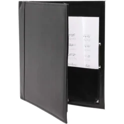 Music Sheet Folder With Elastic Band (12.6 X 13.7 In, Black) -Juvale GUEST 831c719d 8814 487e 8928 7520e0a7da0b
