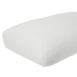 2 Pack Stretch Outdoor Cushion Covers For Patio Furniture And Sofas, Reversible (Medium, White) -Juvale GUEST 8403a756 e1fb 4af5 9275 cf8be022d739