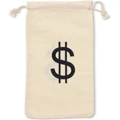 Juvale 7" Set Of 12 Money Bag Pouches With Drawstring Closure Canvas Cloth And Dollar Sign Design For Toy Party Favors 7 Juvale 7" Set Of 12 Money Bag Pouches With Drawstring Closure Canvas Cloth And Dollar Sign Design For Toy Party Favors -Juvale GUEST 89c2fc5f 9ba9 4b6c 8d59 a04b7a3aa453