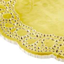 Juvale 100pcs Gold Round 12" Disposable Paper Doilies Lace For Art Craft Wedding Party Table Décor -Juvale GUEST 8ccd50fd 5c72 45d4 921c 20b7123e8d83