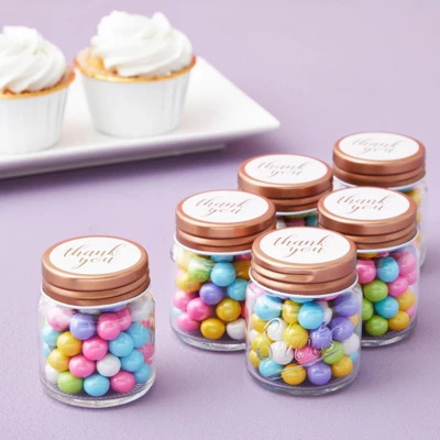 Blue Panda Bulk 2 Ounce Mini Mason Jars Shot Glasses With Lids (12 Pack) 2 Blue Panda Bulk 2 Ounce Mini Mason Jars Shot Glasses With Lids (12 Pack) - Image 2