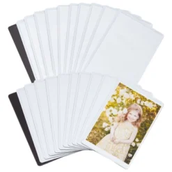 Juvale 24-Pack 2x3 Magnetic Picture Frames For Refrigerator, Locker, Office, Classroom, Wallet Size Photo Pocket Sleeves, Holds 2x3 Photos -Juvale GUEST 8e8d8bfa 91fd 48a1 aa44 fd9bee5bb332