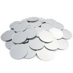Juvale 50-Pack Small Round Mirrors For Crafts, 3-Inch Glass Tile Circles For Wall And Table Decor, Mosaics, DIY Home Projects, Decorations 11 Juvale 50-Pack Small Round Mirrors For Crafts, 3-Inch Glass Tile Circles For Wall And Table Decor, Mosaics, DIY Home Projects, Decorations -Juvale GUEST 8efea6e2 aba1 4461 b422 9ee0d6d4420a