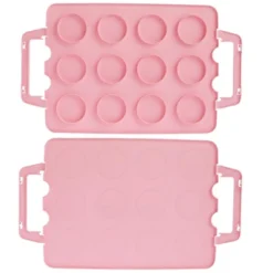 Juvale Clear Plastic 3 Tier Cupcake Carrier Storage Box Holder With Lid For 36 Cakes, 13.5x10.25x10.75 In -Juvale GUEST 8f5a5af1 8ba3 4361 9793 e0b7eaa0a59c