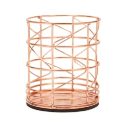 Juvale 2 Pack Rose Gold Pen Holder, Metal Wire Pink Pencil Holder For Desk, Office And School Supplies, Makeup Brush Organizer For Vanity, 3.6 X 4 In 12 Juvale 2 Pack Rose Gold Pen Holder, Metal Wire Pink Pencil Holder For Desk, Office And School Supplies, Makeup Brush Organizer For Vanity, 3.6 X 4 In -Juvale GUEST 9012b352 d4ca 4704 ba23 0971c8b4c4af