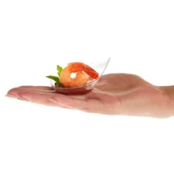 Juvale 72-Piece Clear Plastic Disposable Tear Drop Appetizer Plates & Spoons Server Set -Juvale GUEST 92692b80 530d 47aa 8a3d 3a821b70bf4f