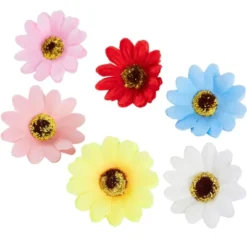 Juvale 60 Pack Artificial Daisy Flowers Heads, 2-Inch Colorful Fake Flowers, Bulk, For Crafts, Wedding Decorations, 6 Colors 13 Juvale 60 Pack Artificial Daisy Flowers Heads, 2-Inch Colorful Fake Flowers, Bulk, For Crafts, Wedding Decorations, 6 Colors -Juvale GUEST 92ce5726 8f79 4e20 bddc 4065a10db3ea