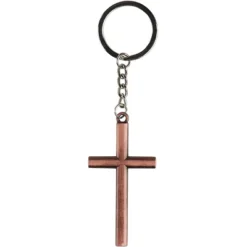 Juvale 12 Pack Metal Cross Keychains, Jesus Key Rings, Religious Door, Car, Key Holders For Easter, Baptism, Funeral Favors, Silver, Copper, Gold -Juvale GUEST 92e2a7de d192 4b57 87bd dd5116af2343