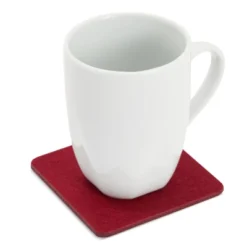 Juvale Felt Table Placemats Set Of 8 For Dining Table And Kitchen Decor With Drink Coasters And Cutlery Pouches (Dark Red, 24 Pieces) -Juvale GUEST 9541bfa2 c7fa 4b7c 85e0 c7dcdd54a76e