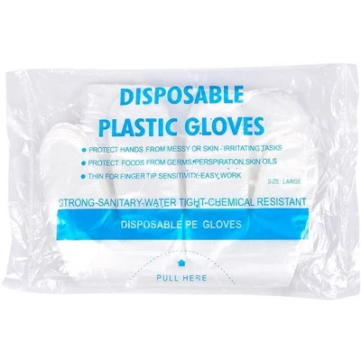 Juvale 500 Pack Cooking Gloves - Plastic Disposable Food Safe Food Prep, Handling, Serving Gloves (Clear, One Size Fits Most) 6 Juvale 500 Pack Cooking Gloves - Plastic Disposable Food Safe Food Prep, Handling, Serving Gloves (Clear, One Size Fits Most) - Image 6