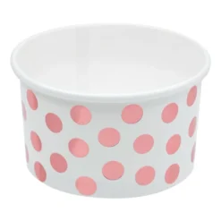 Juvale 50 Pack Paper Ice Cream Cups For Frozen Yogurt, Disposable Dessert Bowls With Rose Gold Foil Polka Dots, 8 Oz 12 Juvale 50 Pack Paper Ice Cream Cups For Frozen Yogurt, Disposable Dessert Bowls With Rose Gold Foil Polka Dots, 8 Oz -Juvale GUEST 97585819 6361 43bf b8b2 22c063d55089