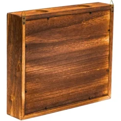 Juvale 13" X 11" Wood Shadow Box Frame - Shadow Box Display Case With Hanging Hooks For Wine Cork & Beer Cap Collection -Juvale GUEST 98a31a7d b4ec 4833 950c 66345c01036b