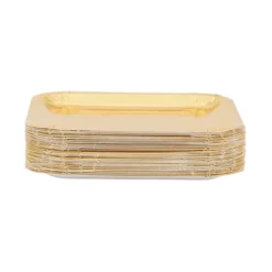Juvale 48-Pack Gold Square Plates Disposable 7-Inch Paper Plates For Cake, Appetizer, Dessert, Lunch, Anniversary, Kids Birthday Party Supplies -Juvale GUEST 994e2dea b3f4 4b39 8943 b9fd9bdfcf25