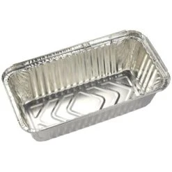 Juvale 50 Pack Disposable Aluminum Loaf Pans With Lids, 22oz Tins For Baking, Heating, Storing, 8.5 X 2.5 X 4.5 In -Juvale GUEST 997ac254 fa18 4ab1 8e8c aaa8e909df36