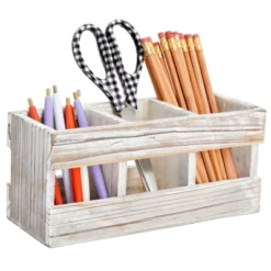 Juvale 3 Compartment Wooden Desk Organizer Caddy For Home And Office Supplies, Accessories For Farmhouse Classroom Decor, 9.5 X 4.25 In 10 Juvale 3 Compartment Wooden Desk Organizer Caddy For Home And Office Supplies, Accessories For Farmhouse Classroom Decor, 9.5 X 4.25 In -Juvale GUEST 998a71da 17c1 49e2 abf2 156b3f5a555a