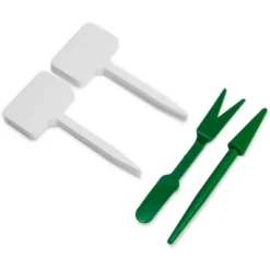 Juvale 20 Pack Peat Starter Pots With Plastic Plant Labels And Widger Dibbers, 6.4 X 4.55 X 2 In -Juvale GUEST 9c52d041 462c 4565 a3c3 3490fd419f47