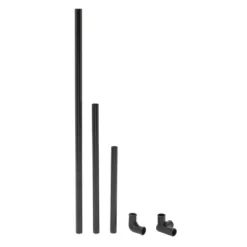 Juvale 2 Pack Black 4-Tier Narrow Shoe Rack For Entryway, Metal Free Standing Shelf Organizer For Closet, 17 X 11 X 30 In -Juvale GUEST 9c5e80ef 15df 401c 8eab cbb4b50dda3b