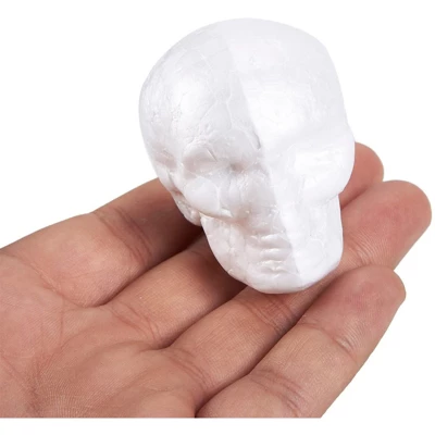 Juvale 24 Pack Arts And Crafts Foam Skulls For Halloween Decorations, 2 In 3 Juvale 24 Pack Arts And Crafts Foam Skulls For Halloween Decorations, 2 In - Image 3
