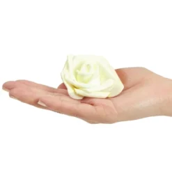 Juvale 100 Pack Ivory Artificial Rose Flower Heads, 3 Inch Stemless Flowers For Weddings, Bouquets, DIY Crafts 13 Juvale 100 Pack Ivory Artificial Rose Flower Heads, 3 Inch Stemless Flowers For Weddings, Bouquets, DIY Crafts -Juvale GUEST 9e33cece b721 456d a219 1a2b7fb13ced