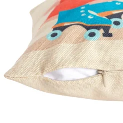 Juvale 4 Pack Dinosaur Decorative Kids Throw Pillow Covers 18x18 In, 4 Dino Designs -Juvale GUEST 9e4297a7 06c6 47d5 bbcf 63645765eae9