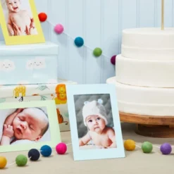 Juvale 50 Pack Colorful Cardboard Picture Frames With Easel Stand, 10 Rainbow Colors, 4x6 Inches