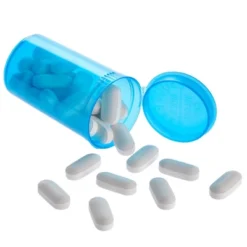 Juvale 30 Pack Empty Pill Bottles With Pop Top Caps, 19 Dram Prescription Medicine Containers (Blue) -Juvale GUEST a5729d79 d313 473f 8772 56a8673ee2e2