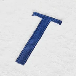 Juvale 3 Piece Letter T Monogrammed Bath Towels Set, White Cotton Bath Towel, Hand Towel, And Washcloth W Blue Embroidered Initial T For Wedding Gift -Juvale GUEST a587dc48 7485 4db9 a23a d4d51ed27cda