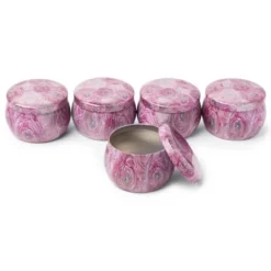 Juvale 20 Pack Round Metal Candle Tin Jars With Lids, Multipurpose Storage Containers For Kitchen Pantry, 3 X 2 In -Juvale GUEST a642abb9 6926 4784 9c6e 861d7823698d