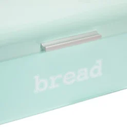 Juvale Stainless Steel Bread Box For Kitchen Countertop, Large Bread Box Bagel Bin For 2 Loaves, English Muffins, Mint Green, 17 X 9 X 6.5 In 11 Juvale Stainless Steel Bread Box For Kitchen Countertop, Large Bread Box Bagel Bin For 2 Loaves, English Muffins, Mint Green, 17 X 9 X 6.5 In -Juvale GUEST a681d47e c959 4092 930d 0131ea21f4b9