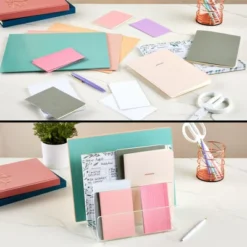 Juvale Clear Acrylic Folder Holder With 3 Sections For Paper Files, Documents, Envelopes, Desk Organizer For School And Office Supplies, 9x6.75 In -Juvale GUEST a7198021 bfd5 42c3 9a1c 3ad899eda18a