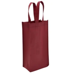 Juvale 10-Pack Double Bottle Wine Gift Bags Non-woven Totes Bags For Wedding (Red, 7 X 13.7 X 4 In) -Juvale GUEST a78a9bfd adc7 420d ab7a 2f741307b3a1