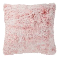 Juvale 2 Pack Decorative Throw Pillow Covers 18x18 In, Blush Pink Faux Fur -Juvale GUEST a951c9ae 8f3d 4977 90bb 5b34c8587b4c