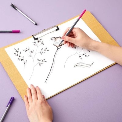 Juvale Extra Large Wooden Clipboard For Drawing, 11x17.3 Inch Horizontal Wood Lap Board With Clip 2 Juvale Extra Large Wooden Clipboard For Drawing, 11x17.3 Inch Horizontal Wood Lap Board With Clip - Image 2