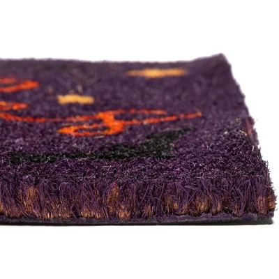 Juvale Halloween Welcome Witches Coir Door Mat Welcome Doormat Indoor Outdoor Nonslip Front Rugs 30 X 17 3 Juvale Halloween Welcome Witches Coir Door Mat Welcome Doormat Indoor Outdoor Nonslip Front Rugs 30 X 17 - Image 3