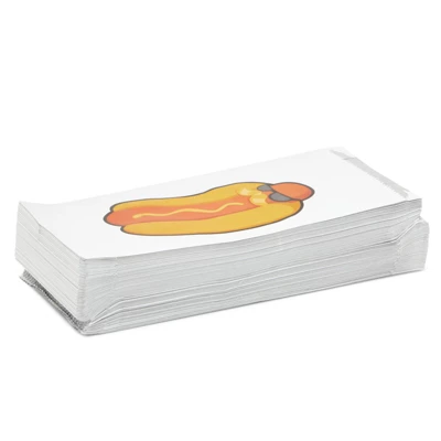 Juvale 100 Pack Hot Dog Paper Holders Bags, Foil Sleeve Wrappers For 4th Of July BBQ Gathering, Disposable, 4 X 8 X 2 In 6 Juvale 100 Pack Hot Dog Paper Holders Bags, Foil Sleeve Wrappers For 4th Of July BBQ Gathering, Disposable, 4 X 8 X 2 In - Image 6