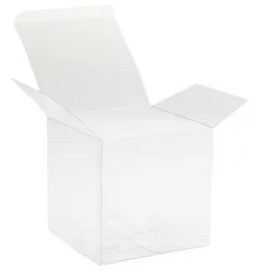 Juvale 30-Pack 5x5x5 Clear Gift Boxes For Wedding Party Favors, Bridal And Baby Showers, Birthdays, Ornament, Treat, Dessert, Candy -Juvale GUEST ab681f6d 0456 432f 8b05 c072a3117d5f