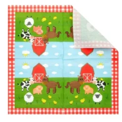 Juvale 144 Pieces Barnyard Birthday Party Supplies, Paper Plates, Napkins, Cups, Cutlery, Serves 24 Guests -Juvale GUEST ad4a40c2 b6d5 4840 b838 497efc428aca