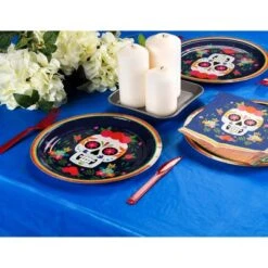 Blue Panda 6 Pack Plastic Royal Blue Tablecloth For Parties, Rectangular Disposable Table Cover For Birthday, Graduation Party Supplies, 54 X 108 In -Juvale GUEST aedb5210 5bbd 4c02 a967 4cb9f04551d7